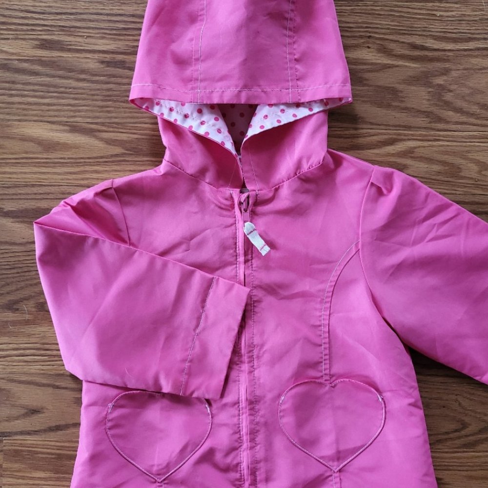 Girl's Rain Jacket - Picture 4 of 4